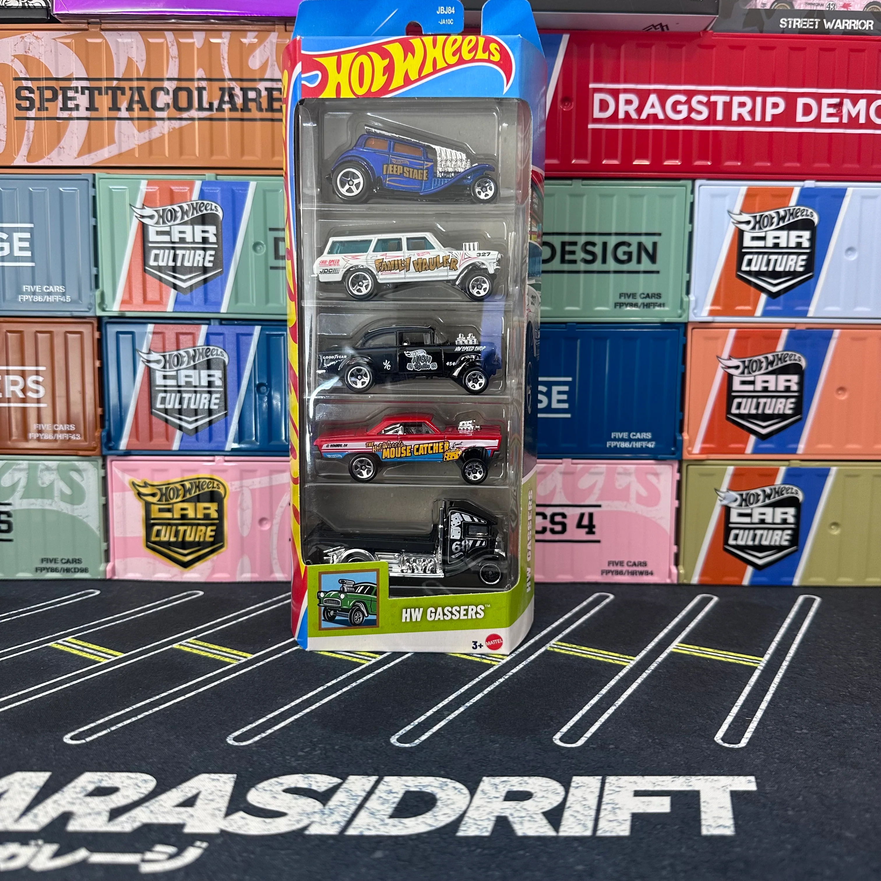 Hot Wheels 2025 HW Gassers 5 Car Pack JBJ84