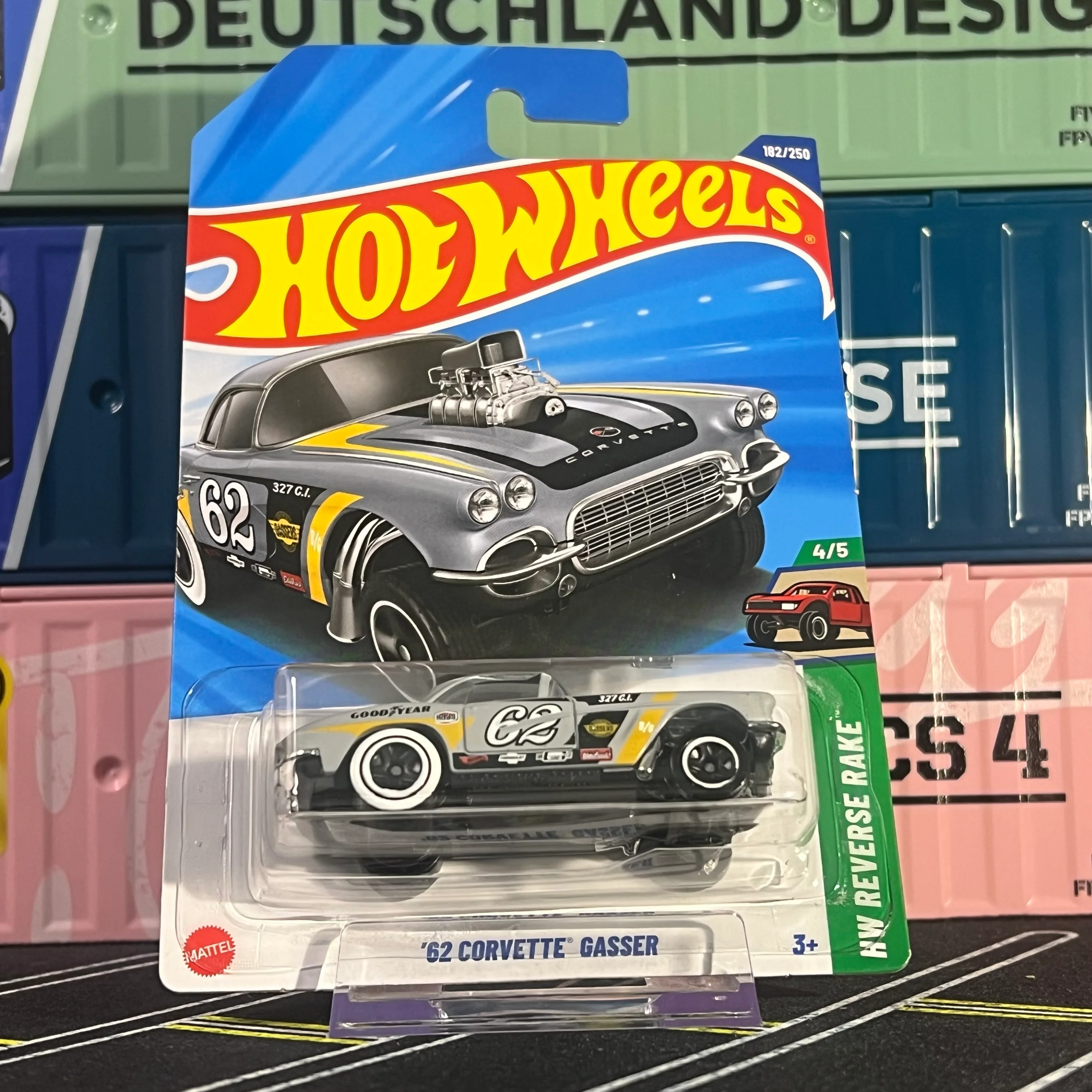Hot Wheels 2025 Mainline '62 Corvette Gasser 182/250