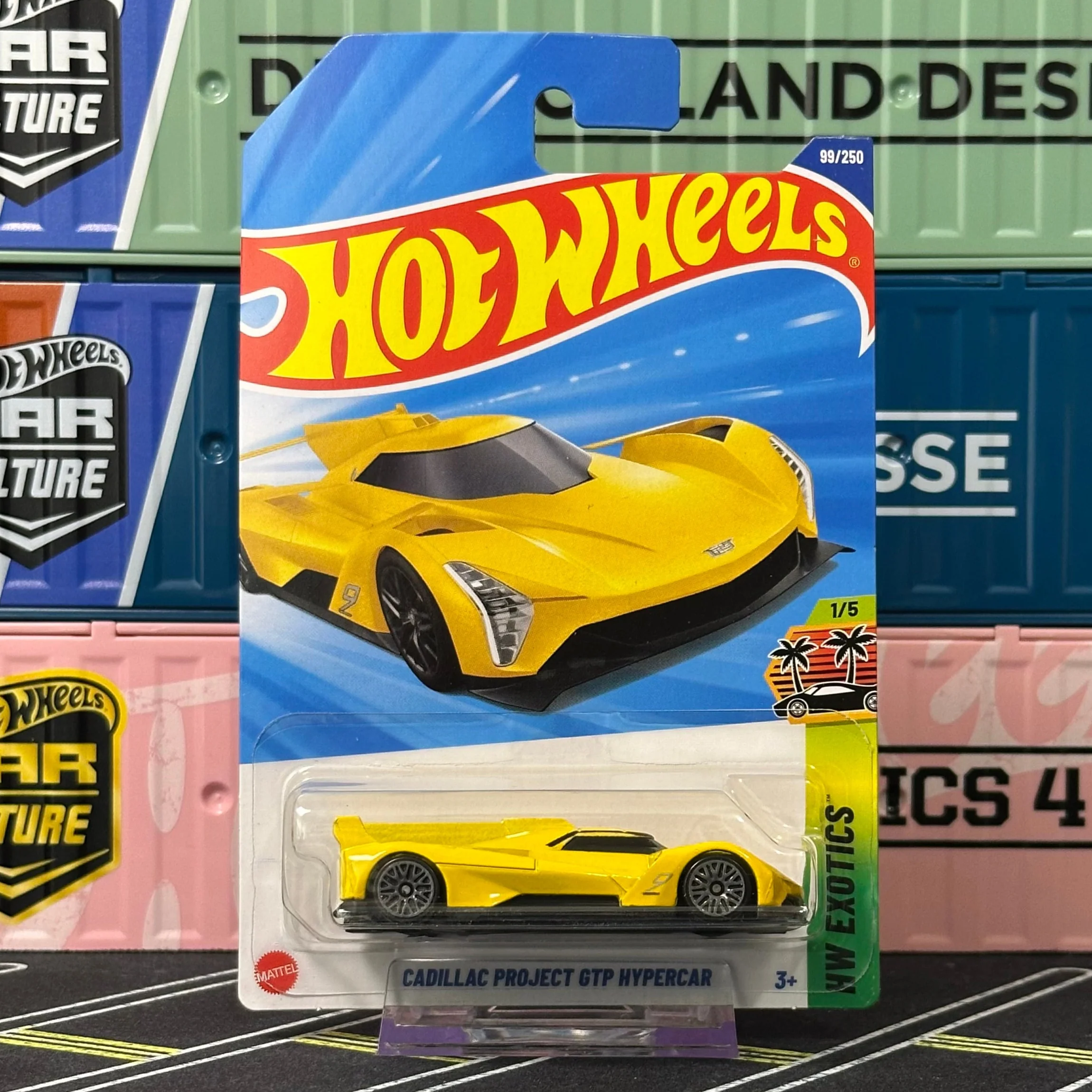 Hot Wheels 2025 Mainline Cadillac Project GTP Hypercar 99/250