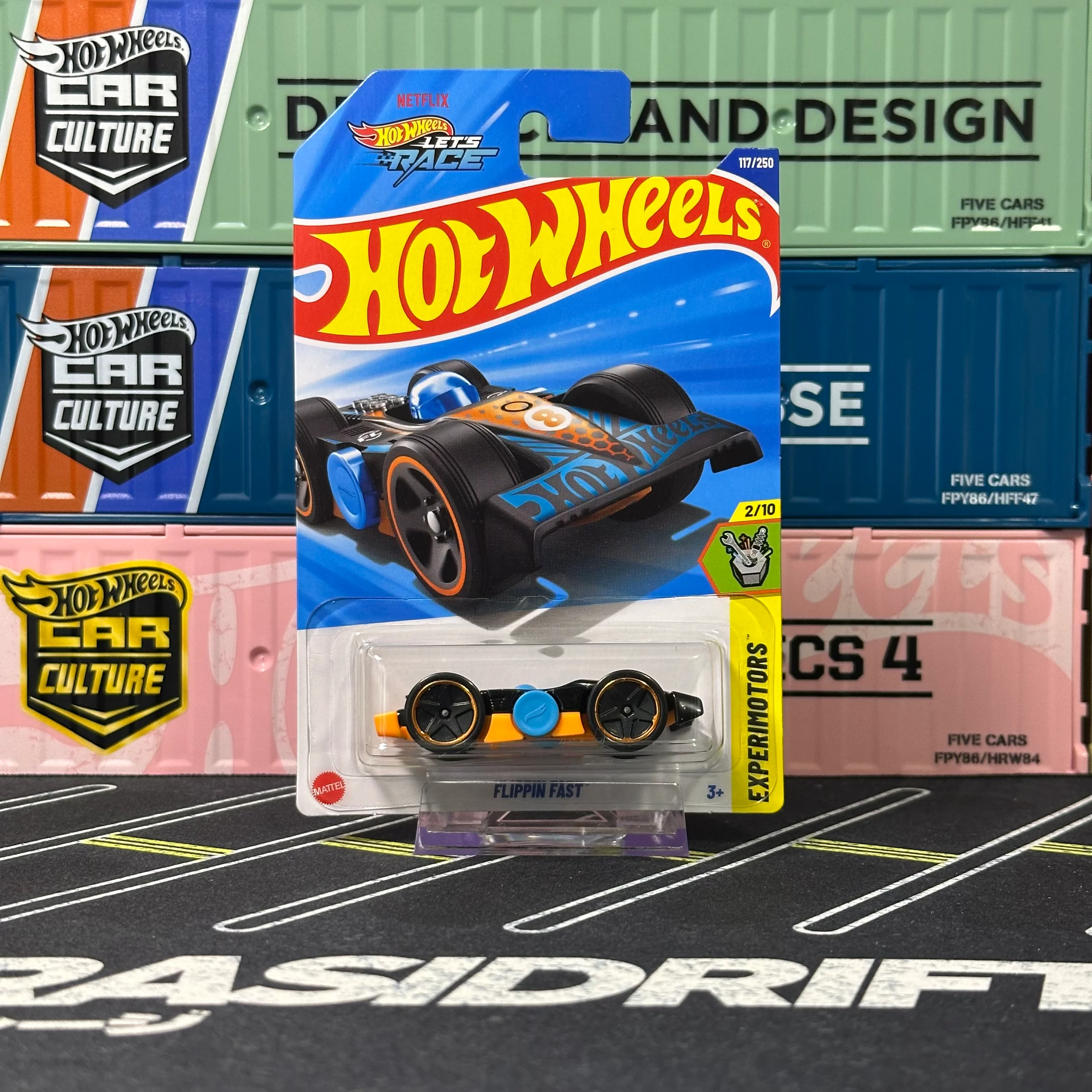 Hot Wheels 2025 Mainline Flippin Fast 117/250