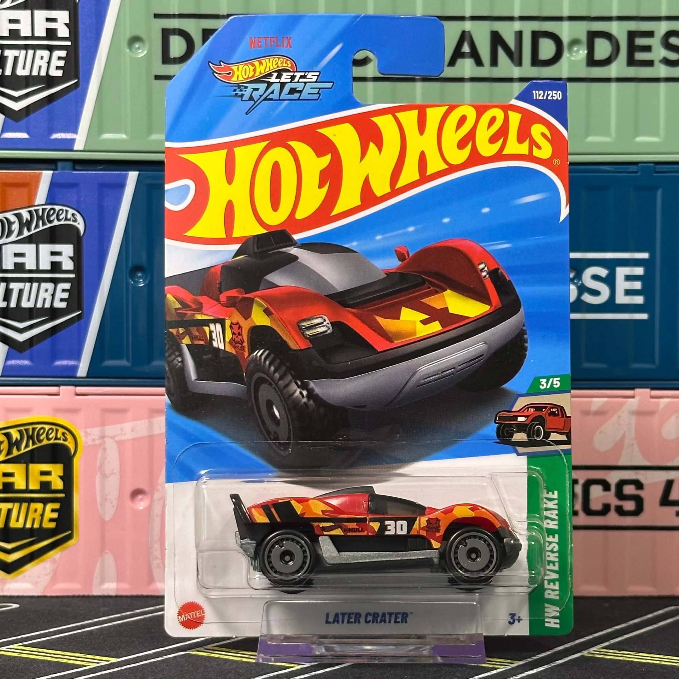 Hot Wheels 2025 Mainline Later Crater 112/250