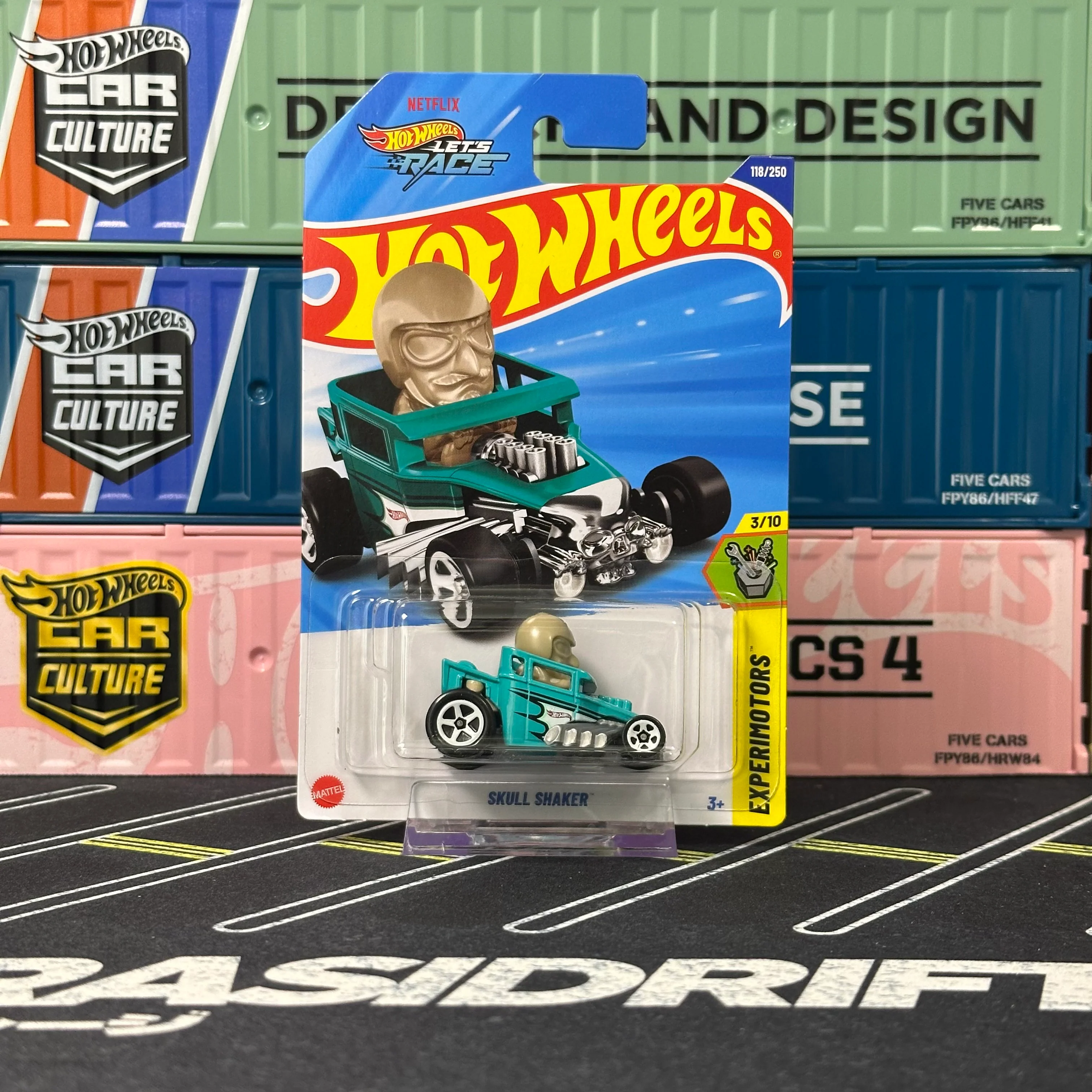 Hot Wheels 2025 Mainline Skull Shaker 118/250