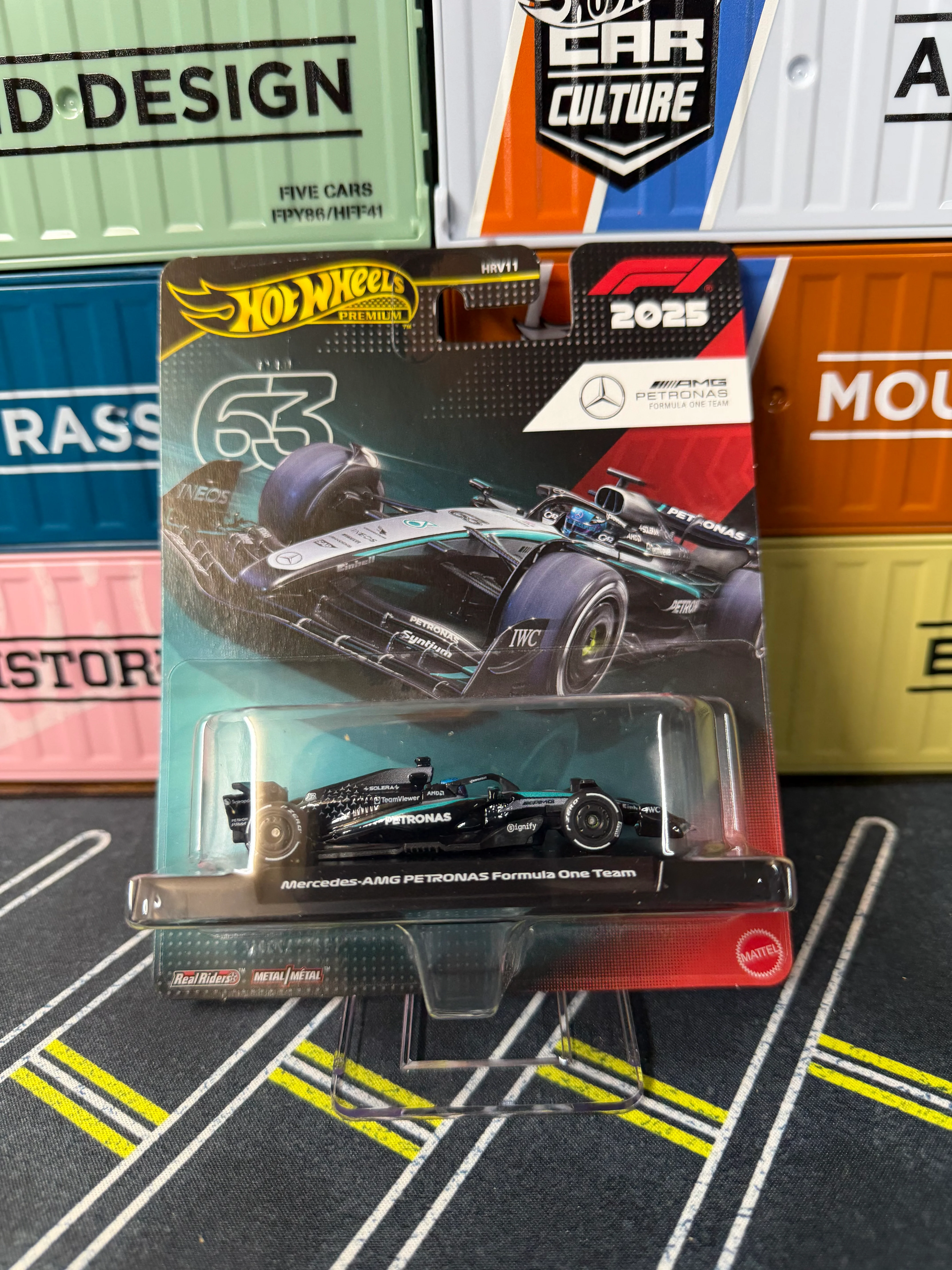 Hot Wheels 2026 Premium F1 Racing - Mix J (HRV11) - Image 7