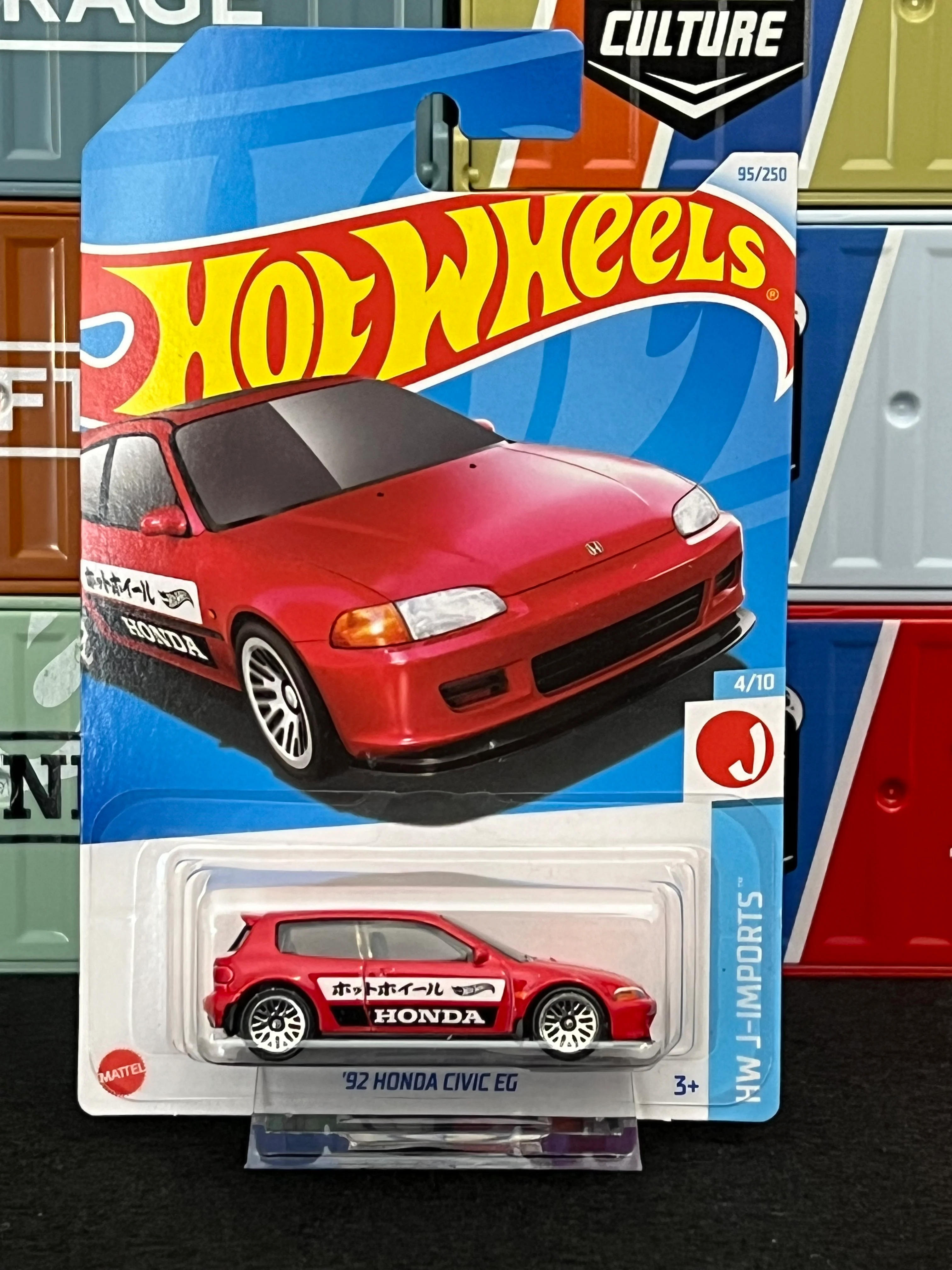 Hot Wheels 2024 '92 Honda Civic EG Mainline 93/250