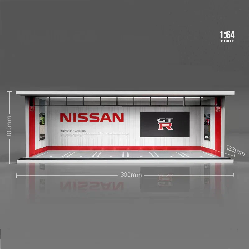MOREART Nissan GTR Light Assembly 1:64 Diorama with LED Lighting